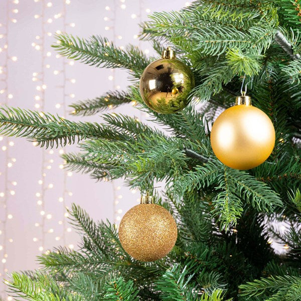 2" Shiny & Matte Ball Ornament