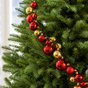6 FT Red & Gold Ball Garland Shatterproof