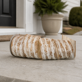 4" X10YD Faux Fur Birch Ribbon
