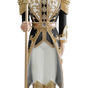 8 FT Black, Gold & White Nutcracker