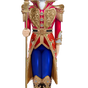 8 FT Red, Blue & Gold Nutcracker