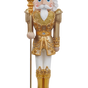 6 FT Gold & White Nutcracker