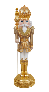 6 FT Gold & White Nutcracker