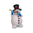 4.75 FT Snowman Playing Flute