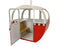 2' X 3' X 4' Red & White Ski Lift Gondola