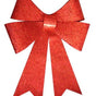 30" X 22" Red Glitter Bow