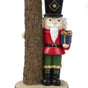 12" Nutcracker on Trunk Tree Base