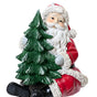 10" Santa Hugging Tree Tree Base
