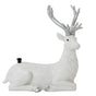 34" White Reindeer Tree Base