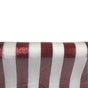 20" X 10YD Red & White Mesh Ribbon