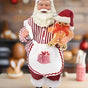 2 FT Red & White Santa With Bear
