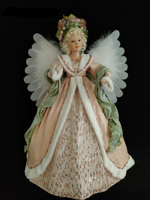 32" Pink Animated Musical Angel