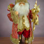 24" Red & Gold Santa Claus