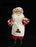 9" Red & White Santa With Apron