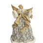 16" Champagne & Silver Fairy Tree Topper