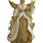 16" Gold & White Fairy Tree Topper