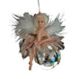 6" Fairy Ball Lighted Ornament