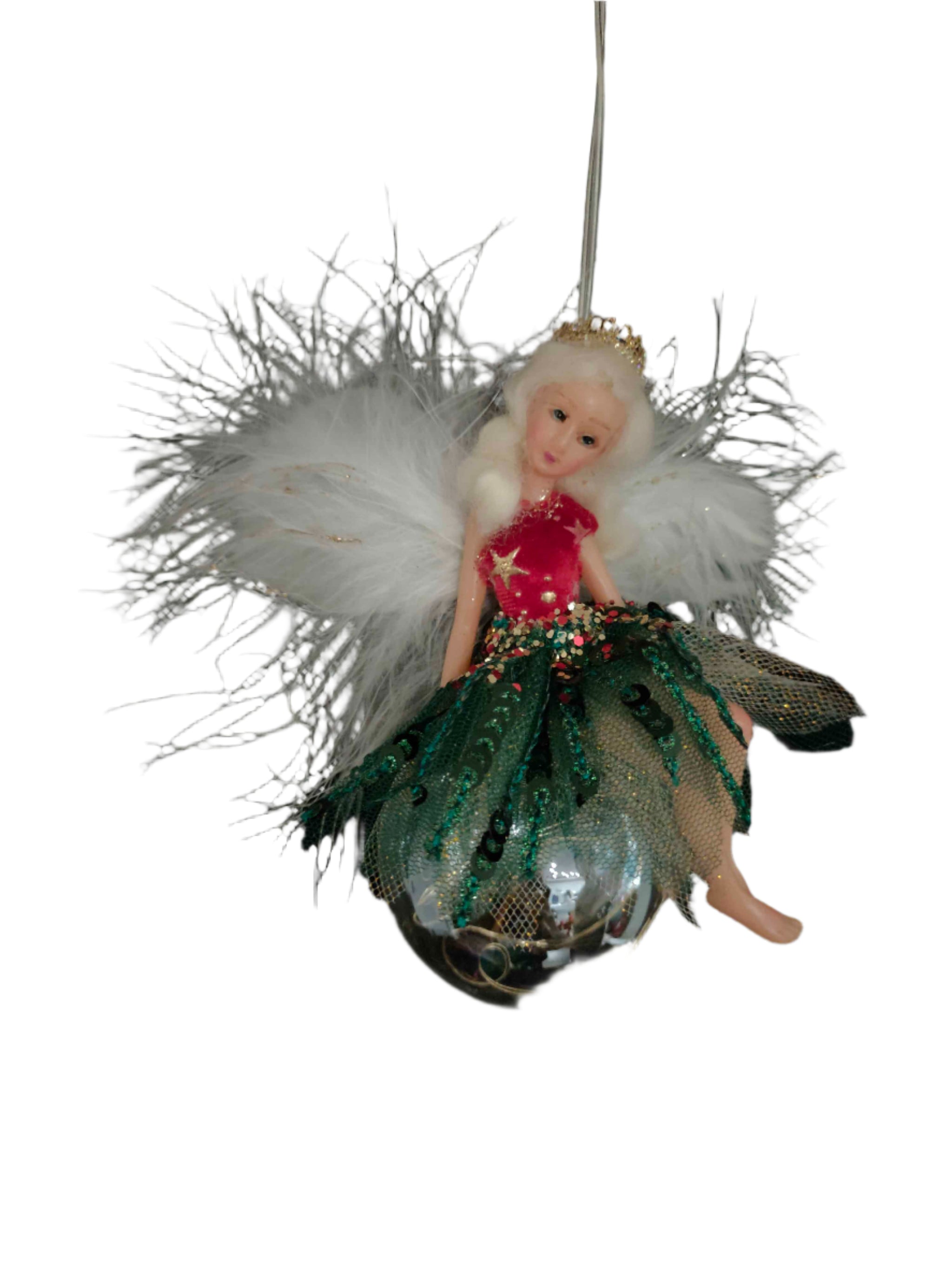6" Fairy Ball Lighted Ornament