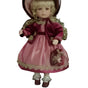 18" Red & Pink Doll With Purse