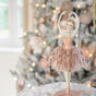 13" Pink Ballerina Music Box