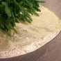 48" Golden Mesh Filigree Tree Skirt