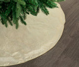 60" Cellini Metallic Tree Skirt