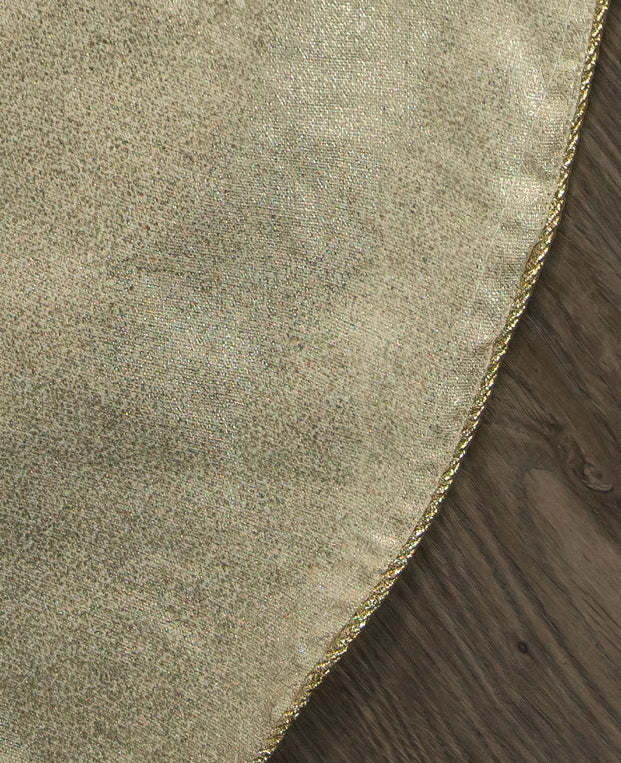 60" Cellini Metallic Tree Skirt