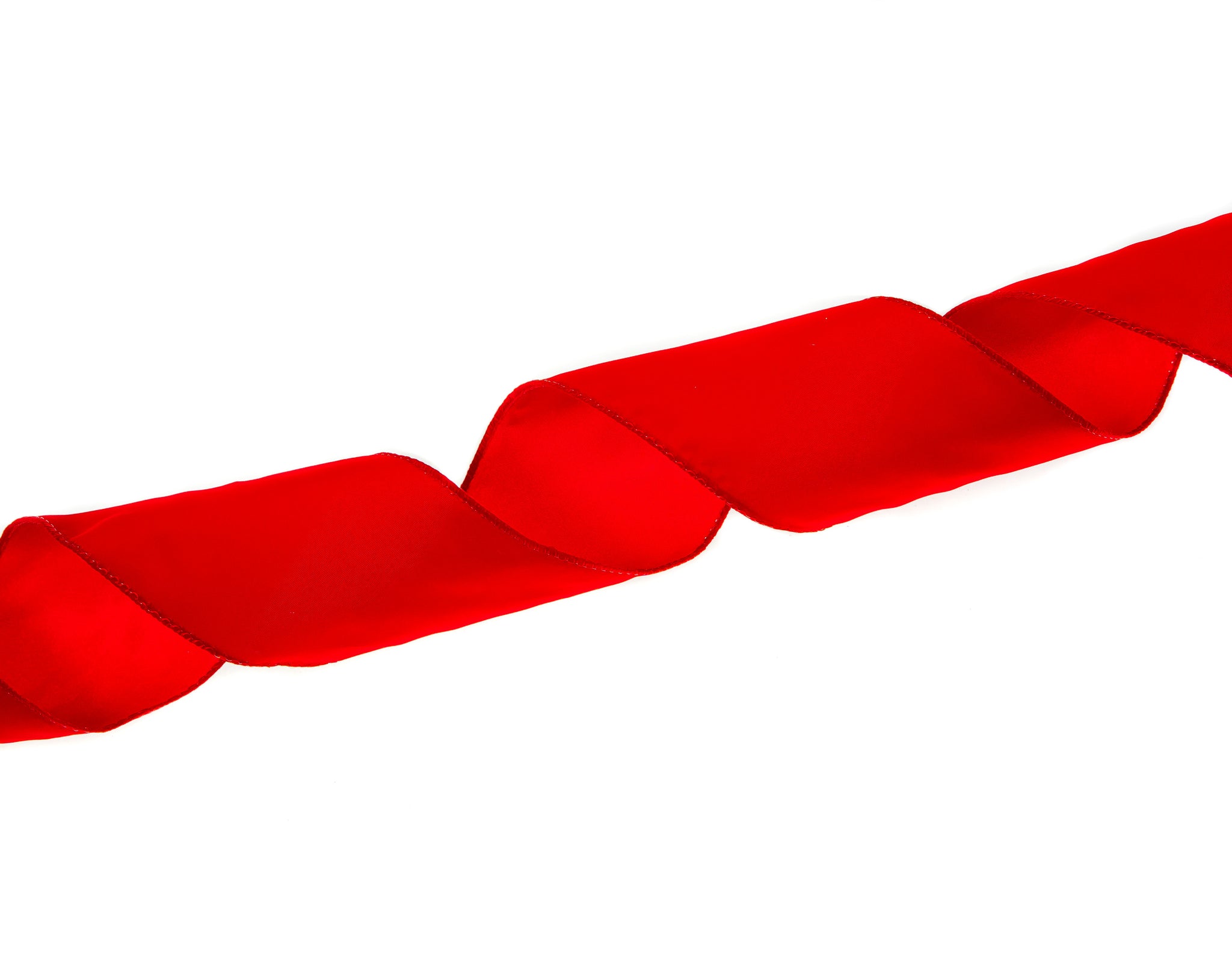 4" X 10YD Red Velvet Ribbon