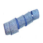 2.5" X 10YD Blue Glitter Ribbon