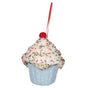4.5" Cupcake With Sprinkles Ornament