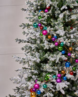 6 FT X 7" Shiny Multicolor Ball Garland