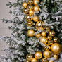 4 FT Gold Shiny & Matte Ball Garland