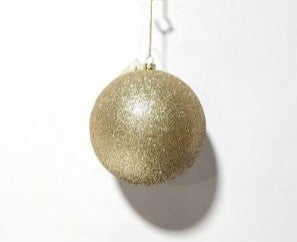 5" Glitter Ball Ornament