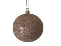 5" Glitter Ball Ornament