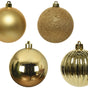 4" Shiny, Matte & Glitter Shatterproof Ball Ornament Assorted