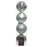 4" Shiny, Matte & Glitter Shatterproof Ball Ornament Assorted