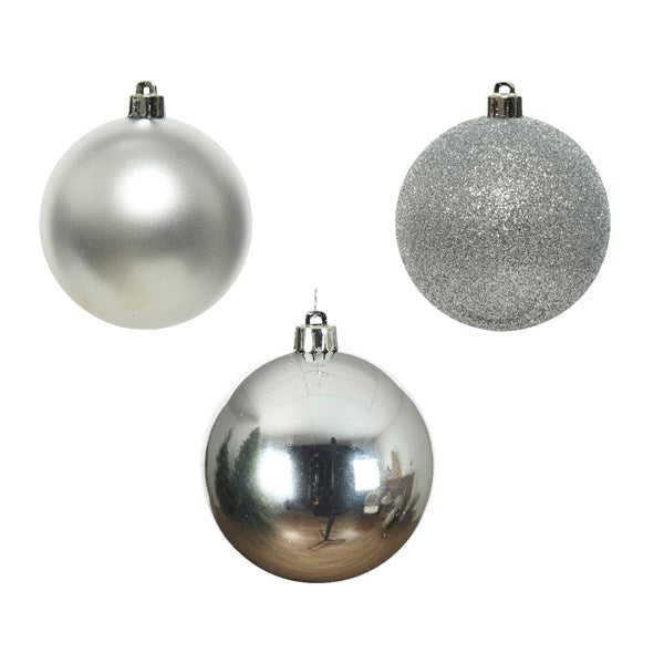 2" Shiny & Matte Ball Ornament