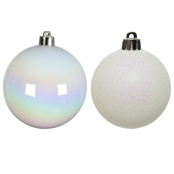 2" Shiny & Matte Ball Ornament