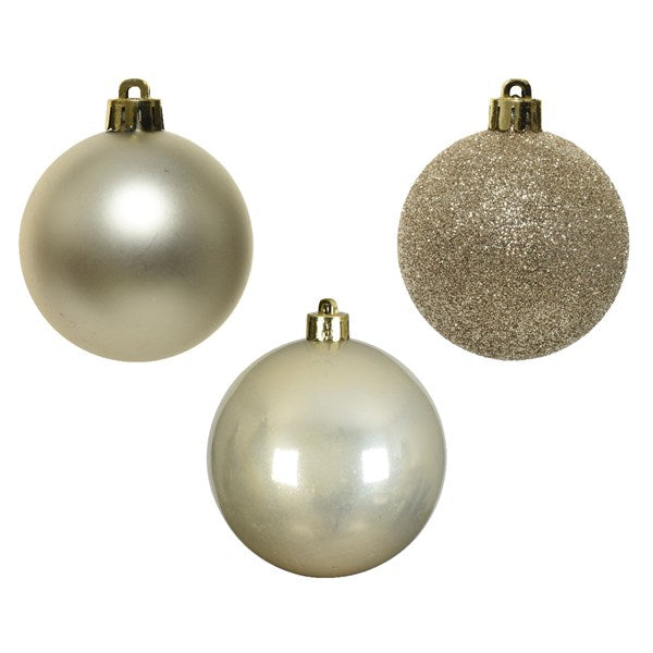 2" Shiny & Matte Ball Ornament