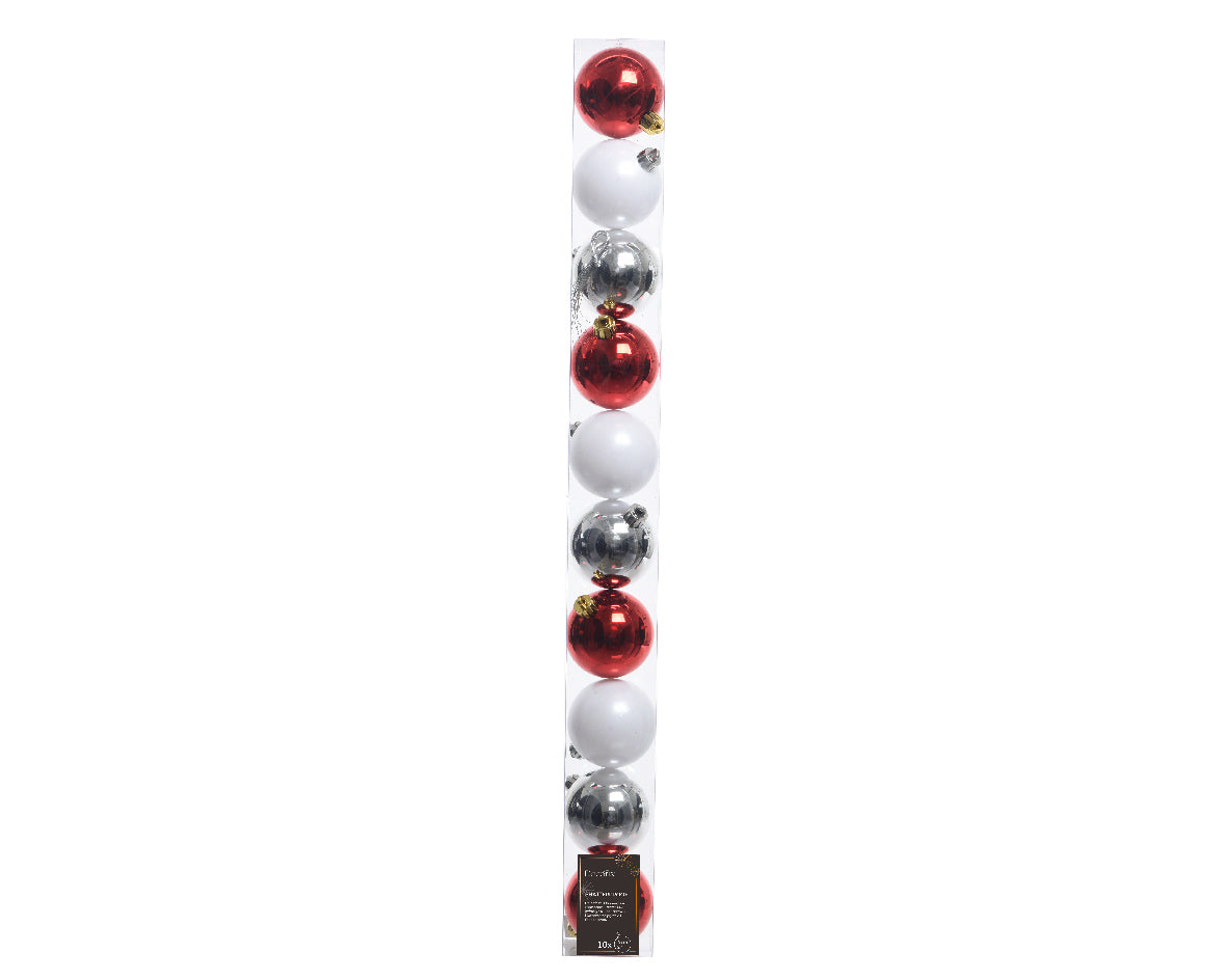 2" Shiny & Matte Ball Ornament