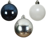 2" Shiny & Matte Ball Ornament