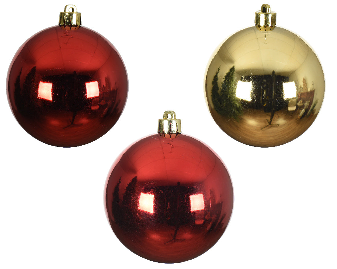 2" Shiny & Matte Ball Ornament