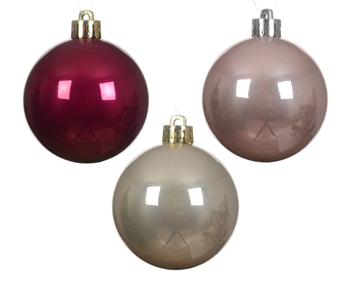 2" Shiny & Matte Ball Ornament