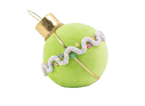 8" Pastel Green Christmas Ball