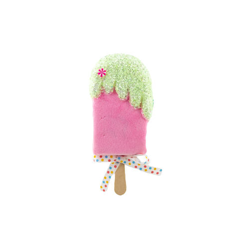 6" Pink & Green Ice Cream