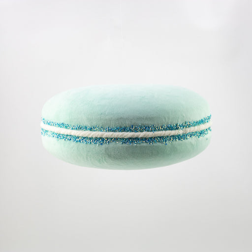 14" Blue Macaron Ornament