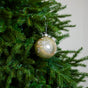 4" Cellini Beaded Glass Ball Ornament