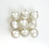 5" Cellini Beaded Glass Ball Ornament