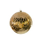 8" Glitter Lattice Glass Ball Ornament