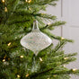 5" Iridescent Glass Beaded Finial Ornament